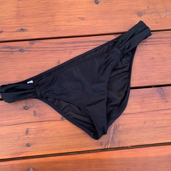 Victoria's Secret Black The Knockout Bikini Bottom